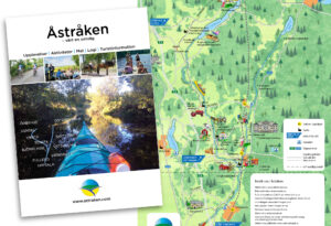 Karta och turistguide, Åstråken.